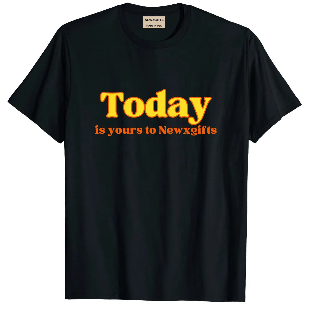 Today Newxgifts Tee - Black