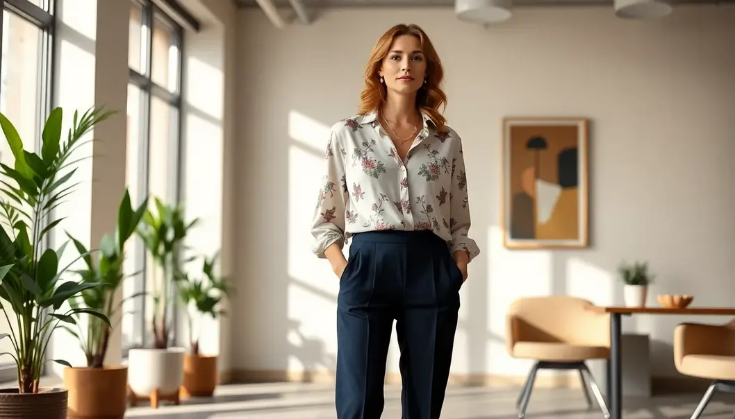 The power suit embodies confidence and the modern professional’s spirit.