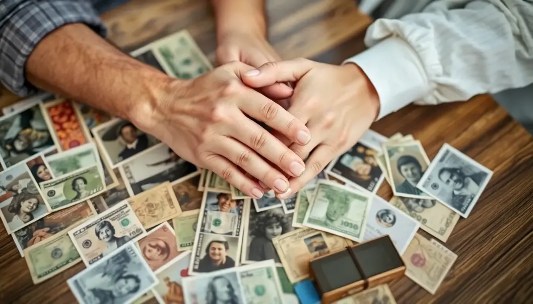 A couple sharing dreams and plans while crafting their financial vision.